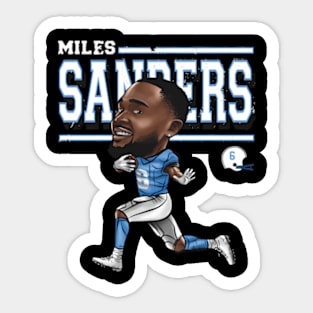 Miles Sanders Carolina Coon Sticker